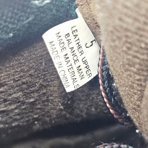 Northwest Territory ThermoLite Leather Suede Duck Boot Black Tan Rubber Womens 5 - Picture 9 of 11